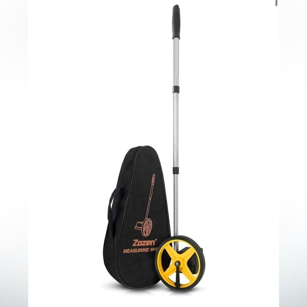 Zozen Measuring Wheel Telescopic Measure Wheel 6”, Distance Measuring. New!
